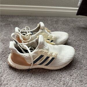 Adidas Ultraboost White and Black Sneakers